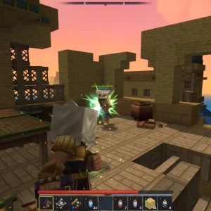 Fight With Skeleton Archer